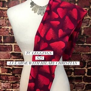 Lularoe TC Valentine’s Day leggings